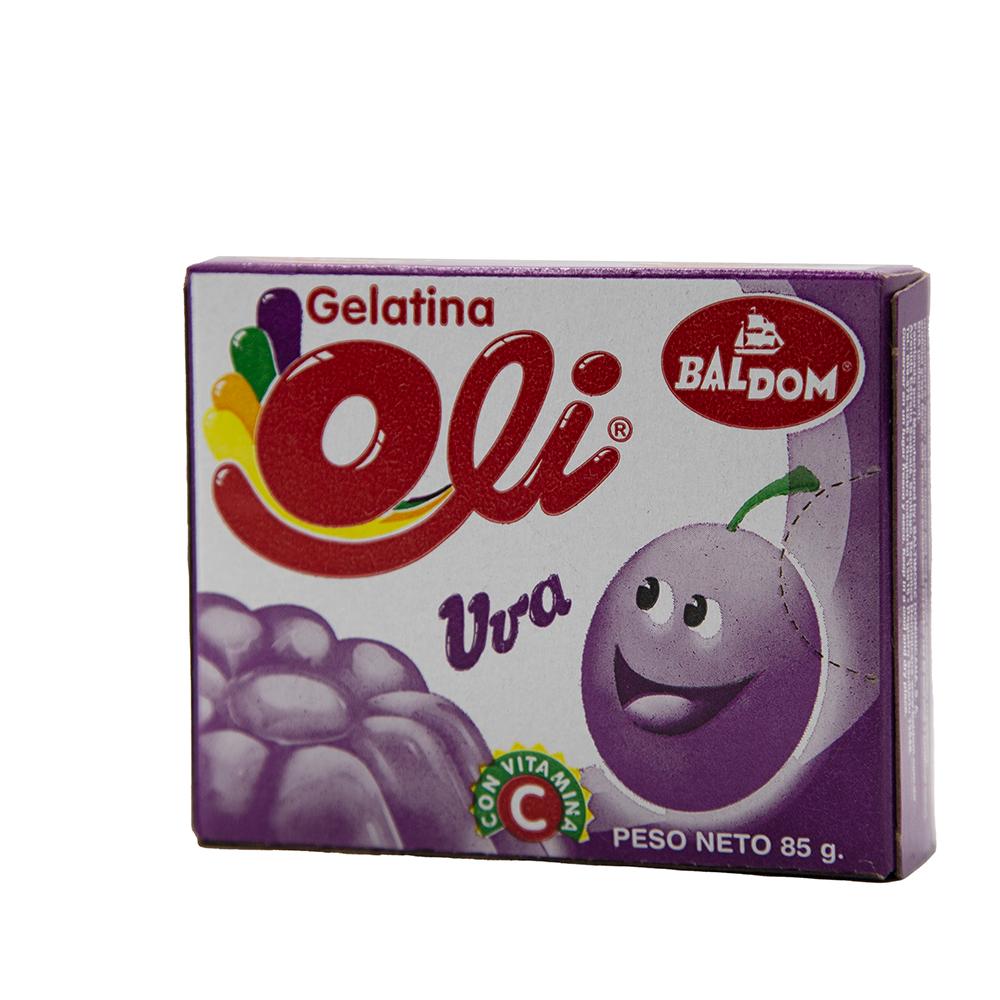 Gelatina de uva, 85 g (caja de 48 unidades)