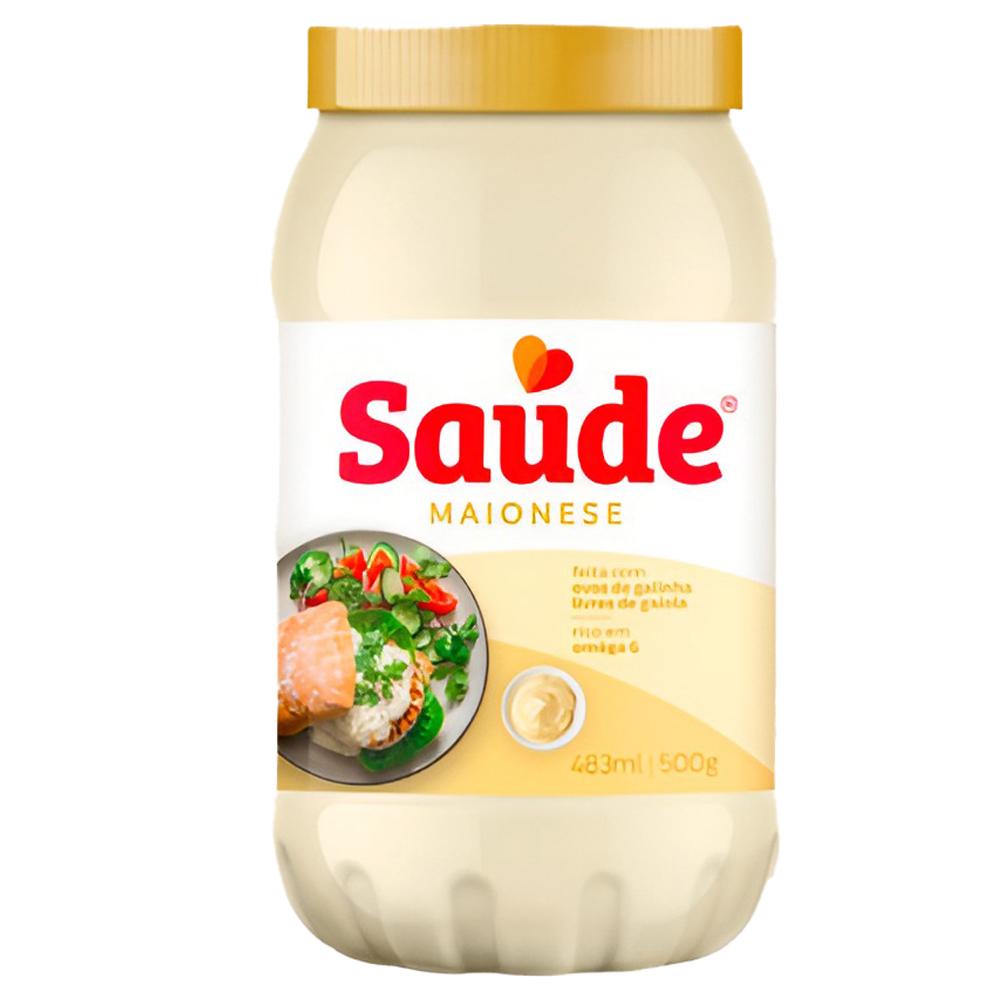 Mayonesa Saude, 500g (Blister de 12 unidades)