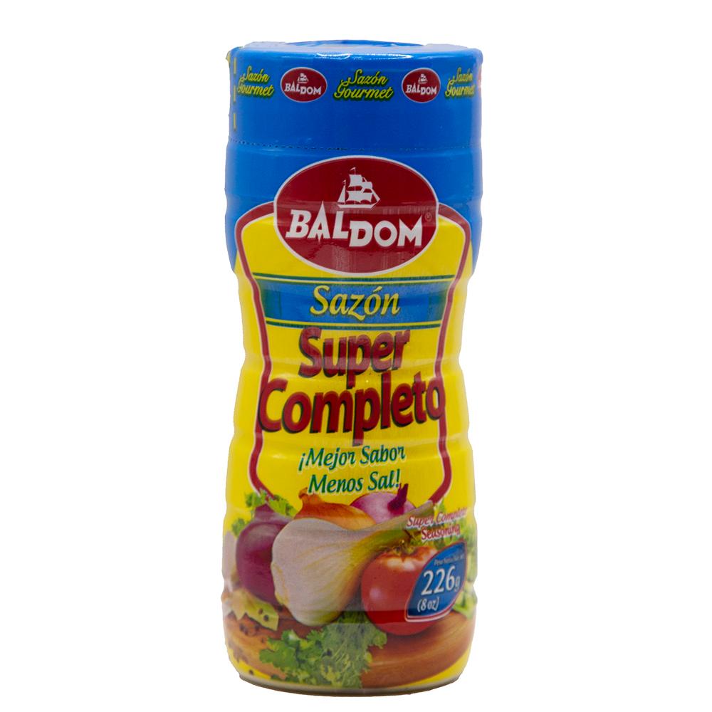 Sazón súper completo, 8oz (Caja de 24 unidades)