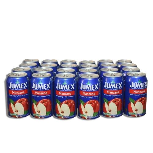 Jugo de manzana Jumex 355 ml (caja de 24 latas)