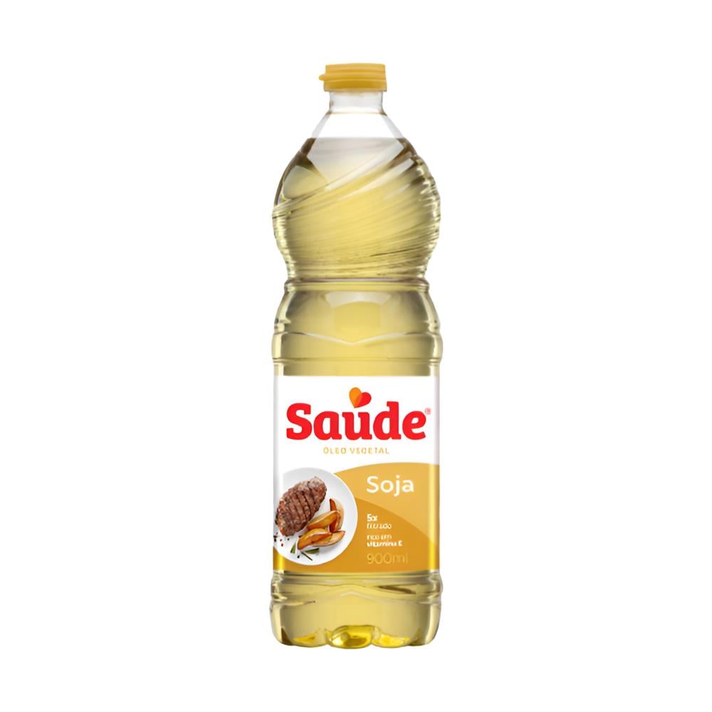 Aceite de soya, "Saude", 900 ml (Caja de 20 unidades)